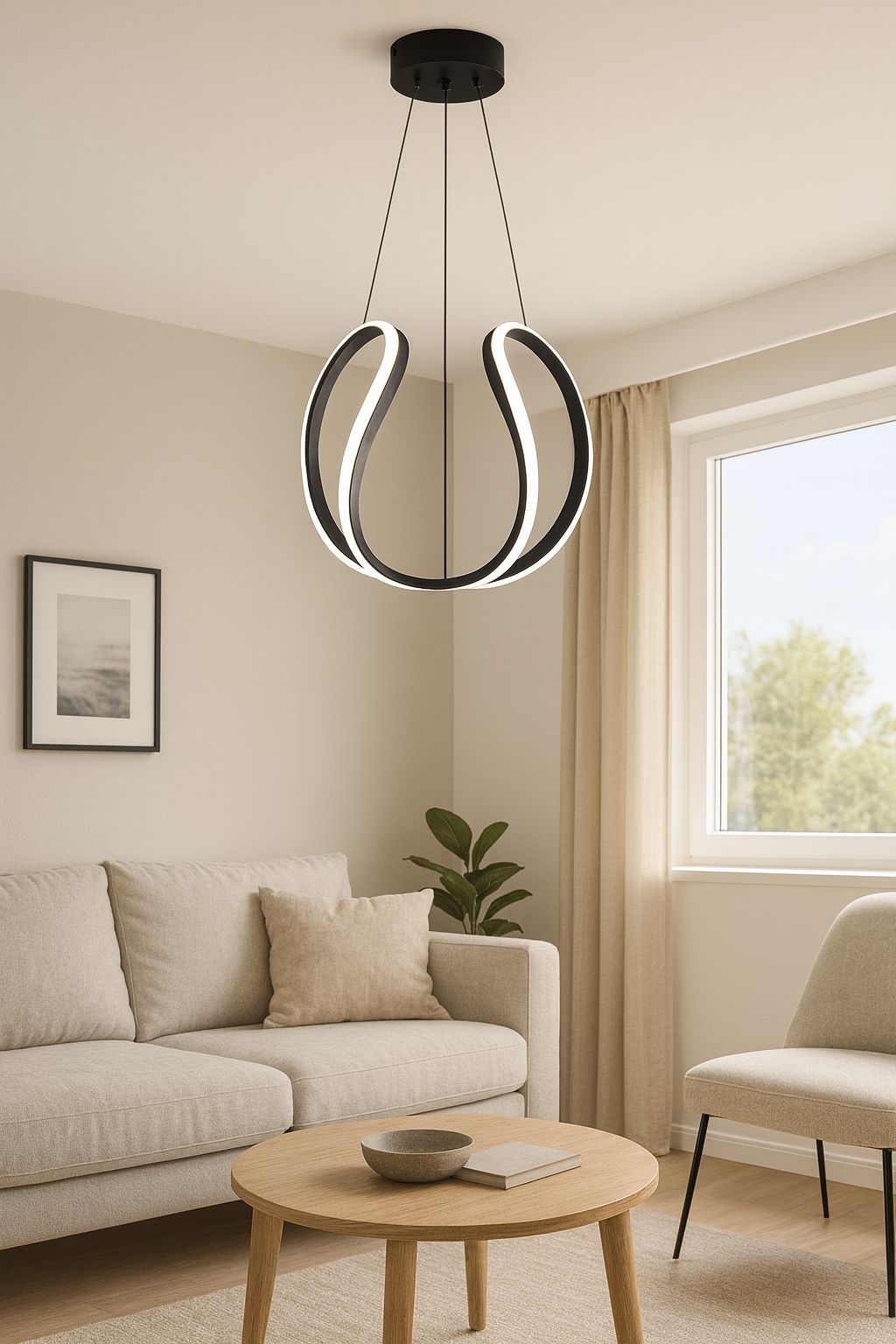 1001 - Ahtapot Küçük Led Avize