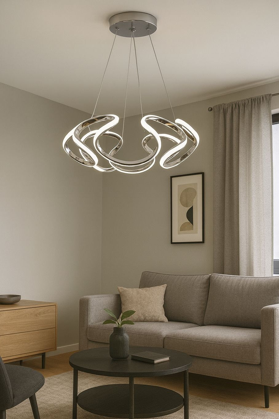 1022 - Dron Maksi Led Avize