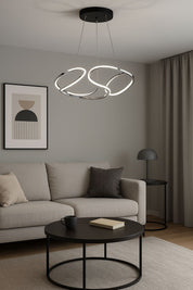 1023 - Dronlu Papatya Led Avize