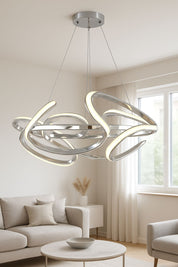 1025 - Dron Çemberli Led Avize