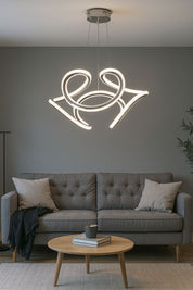 1029 - Dron 2 Kanal Orta Led Avize