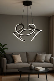 1029 - Dron 2 Kanal Orta Led Avize