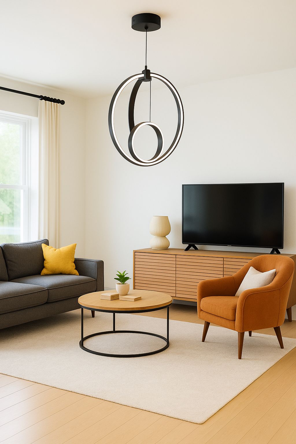 102 Burgulu Küre  Büyük Led Avize