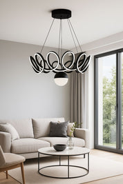 1062 - Leylak Maksi 1 Top Led Avize