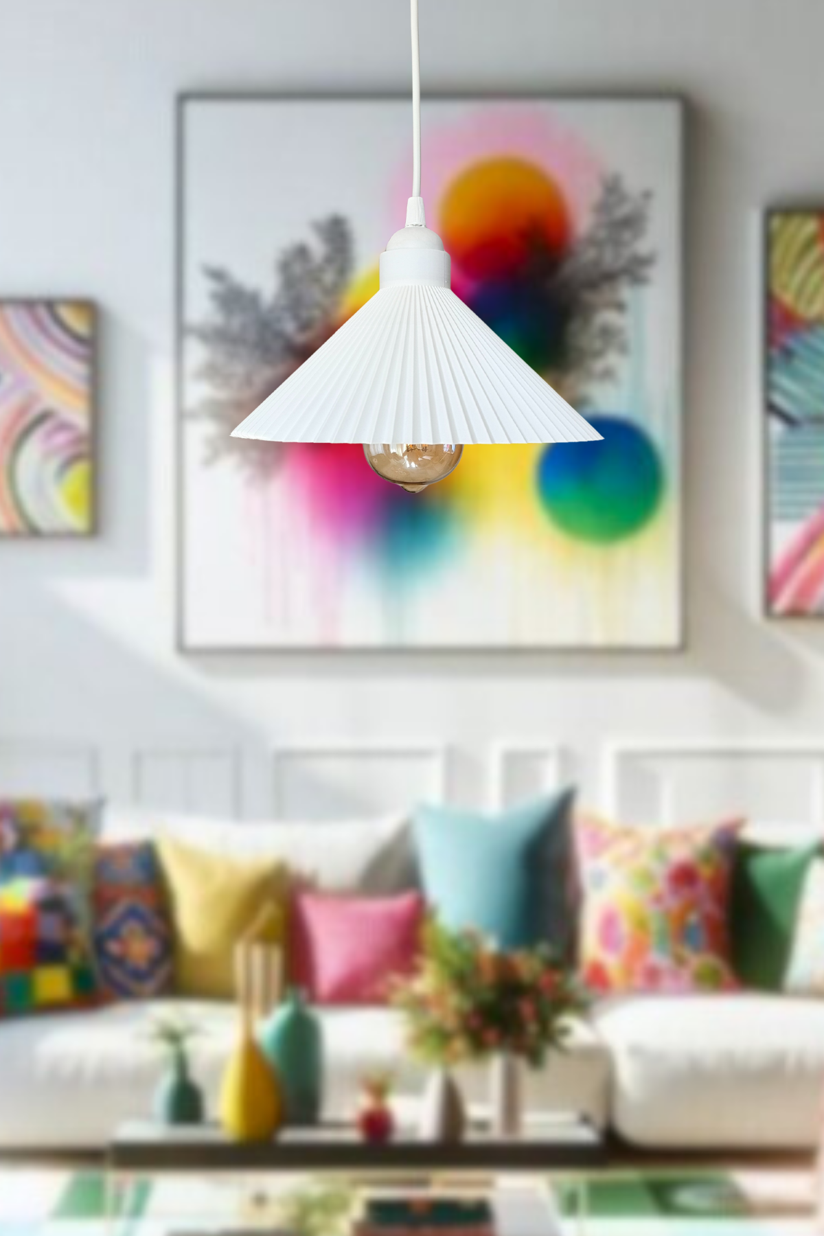 Pinterest Avize (Beyaz)