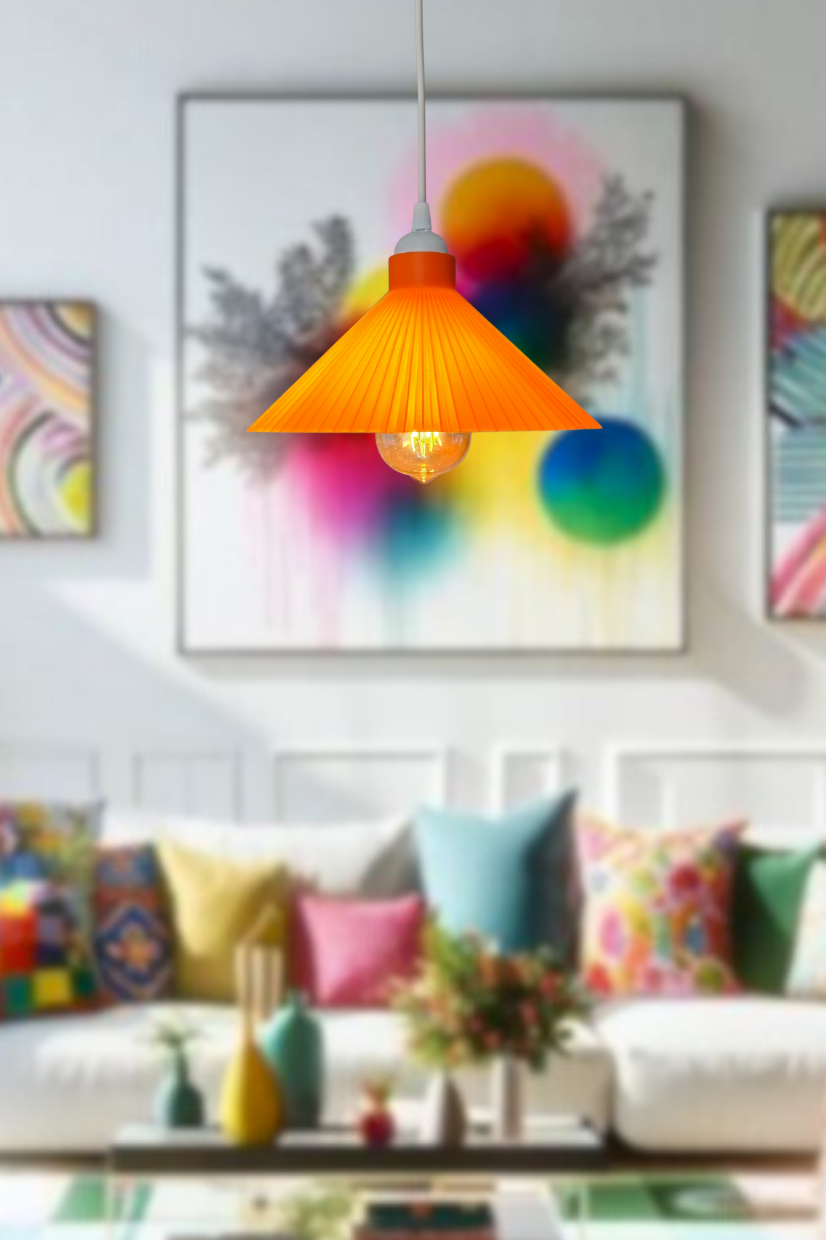 Pinterest Avize (Turuncu)