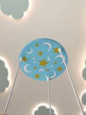 Erkek Çocuk Avize 3'lü Sarkıt,Balon Avize