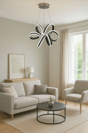 703 - Yıldız 4 Kanal Led Avize